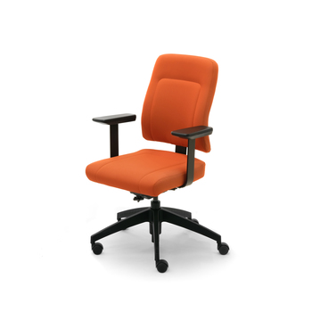 Photo of Ergonomic Zome chair with medium backrest by Bouty, vue 1, available at Oburo in Montreal