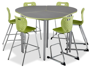 Photo of Interactive Café Height Table by Alumni, vue 1, available at Oburo in Montreal