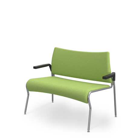 Photo of Bariatric multi-purpose chair with a four-leg frame by ADI, vue 1, available at Oburo in Montreal