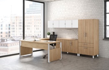 Photo de Mobilier de Bureau Level par Logiflex, vue 6, disponible chez Oburo à Montréal