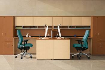 Photo de Tables Adaptabilities par Global, vue 2, disponible chez Oburo à Montréal