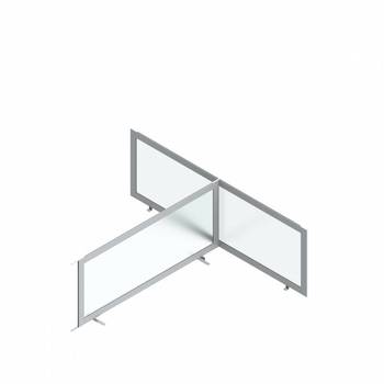 Photo of bridges-ii-wellness-screens-back-to-back-extension-kits-by-global gallery image 24. Gallery 85. Details at Oburo, your expert in office, medical clinic and classroom furniture in Montreal.