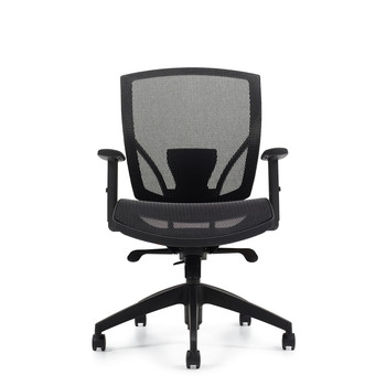 Photo of Ibex | Mesh Seat & Back Synchro-Tilter, vue 1, available at Oburo in Montreal