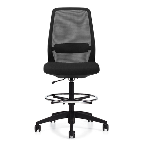 Photo of TL | Armless Height Adjustable Task Stool by Global, vue 1, available at Oburo in Montreal