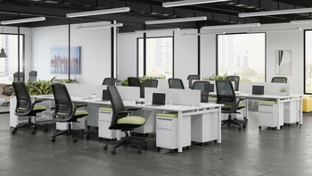 Photo of TL | High Back Armless Multi-Tilter by Global, vue 5, available at Oburo in Montreal