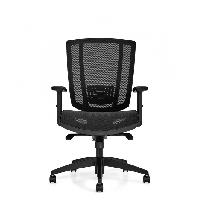 Photo of Avro | Mesh Seat & Back Synchro-Tilter, vue 1, available at Oburo in Montreal