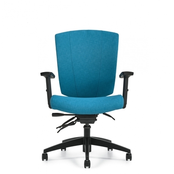 Photo of Avro | Upholstered Seat & Back Multi-Tilter, vue 1, available at Oburo in Montreal
