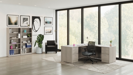 Photo of Lumi | High Back Synchro-Tilter, vue 2, available at Oburo in Montreal