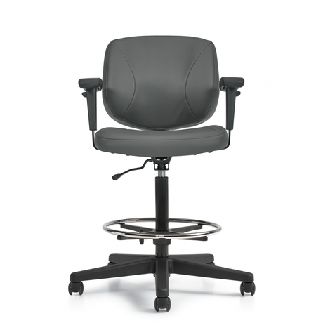 Photo of yoho-drafting-task-chair gallery image 3. Gallery 4. Details at Oburo, your expert in office, medical clinic and classroom furniture in Montreal.