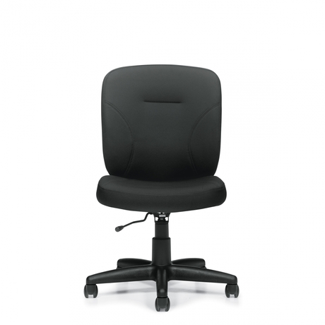 Photo of yoho-armless-medium-back-task-chair gallery image 4. Gallery 5. Details at Oburo, your expert in office, medical clinic and classroom furniture in Montreal.