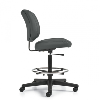 Photo of yoho-armless-drafting-task-chair gallery image 4. Gallery 3. Details at Oburo, your expert in office, medical clinic and classroom furniture in Montreal.