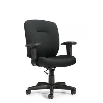 Photo of yoho-medium-back-task-chair gallery image 3. Gallery 6. Details at Oburo, your expert in office, medical clinic and classroom furniture in Montreal.