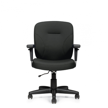 Photo of yoho-medium-back-task-chair gallery image 4. Gallery 5. Details at Oburo, your expert in office, medical clinic and classroom furniture in Montreal.