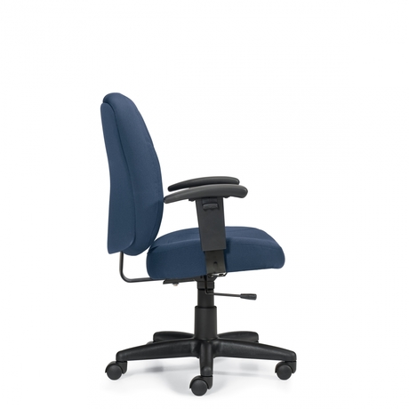 Photo of yoho-medium-back-task-chair gallery image 5. Gallery 4. Details at Oburo, your expert in office, medical clinic and classroom furniture in Montreal.