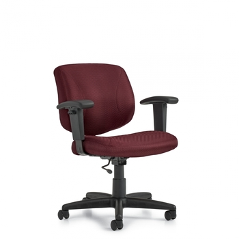 Photo of yoho-low-back-task-chair gallery image 5. Gallery 2. Details at Oburo, your expert in office, medical clinic and classroom furniture in Montreal.