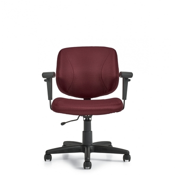 Photo of yoho-low-back-task-chair gallery image 6. Gallery 1. Details at Oburo, your expert in office, medical clinic and classroom furniture in Montreal.