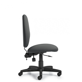 Photo of beta-armless-high-back-posture-task gallery image 1. Gallery 3. Details at Oburo, your expert in office, medical clinic and classroom furniture in Montreal.