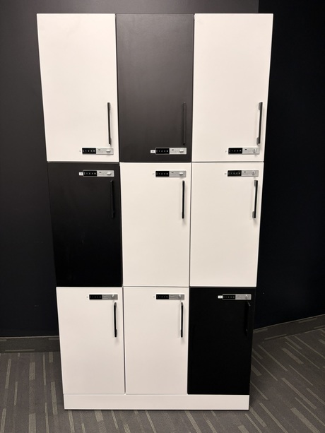 Photo of Artopex Noki lockers, vue 1, available at Oburo in Montreal