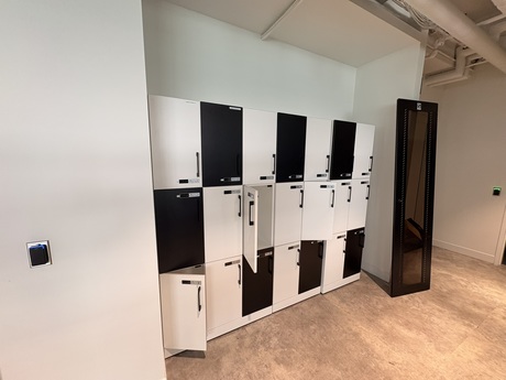 Photo of artopex-noki-lockers gallery image 1. .. Details at Oburo, your expert in office, medical clinic and classroom furniture in Montreal.