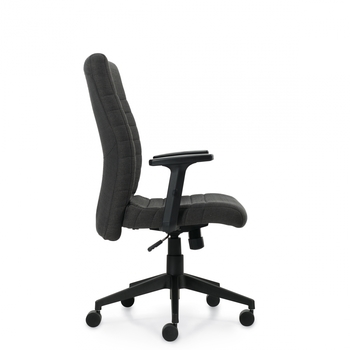 Photo de carleton-fauteuil-basculant-a-dossier-haut image de galerie 2. Gallery 3. Tous les détails chez Oburo, expert en mobilier de bureau pour la clinique ou la salle de classe à Montréal.