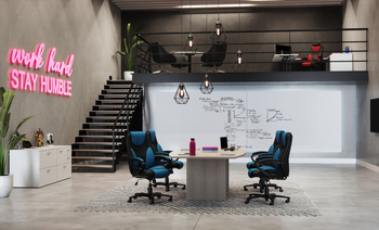 Photo de Brighton FX | Fauteuil basculant à dossier haut, vue 2, disponible chez Oburo à Montréal