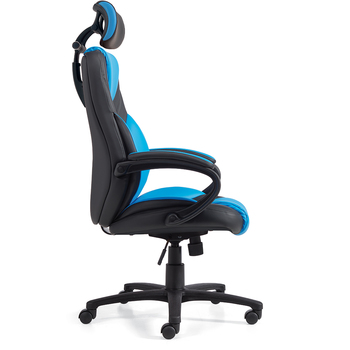 Photo de brighton-fx-fauteuil-basculant-a-dossier-haut-avec-appui-tete image de galerie 6. Gallery 3. Tous les détails chez Oburo, expert en mobilier de bureau pour la clinique ou la salle de classe à Montréal.