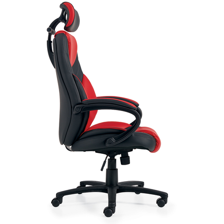 Photo de brighton-fx-fauteuil-basculant-a-dossier-haut-avec-appui-tete image de galerie 2. Gallery 7. Tous les détails chez Oburo, expert en mobilier de bureau pour la clinique ou la salle de classe à Montréal.