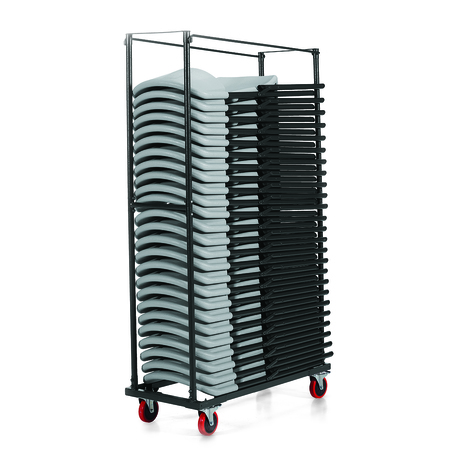 Photo de lite-lift-chariot-pour-chaises-pliantes image de galerie 1. Gallery 2. Tous les détails chez Oburo, expert en mobilier de bureau pour la clinique ou la salle de classe à Montréal.