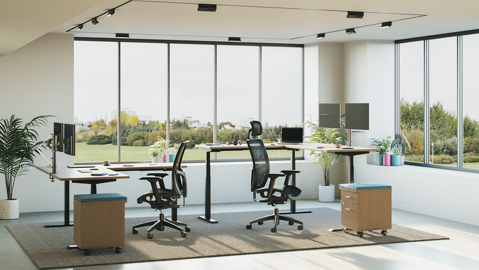 Format+ | High Back Weight Sensing Synchro-Tilter, Upholstered Seat and ...