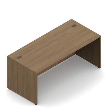 Photo de Newland | Bureau rectangulaire de 66 po L x 30 po P, vue 1, disponible chez Oburo à Montréal