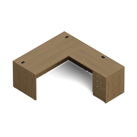 Photo of Newland | "L" Shaped Desk - 66"W x 78"D, vue 1, available at Oburo in Montreal