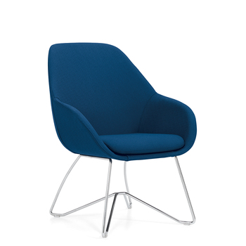 Photo de arlo-siege-de-salon image de galerie 3. Gallery 6. Tous les détails chez Oburo, expert en mobilier de bureau pour la clinique ou la salle de classe à Montréal.