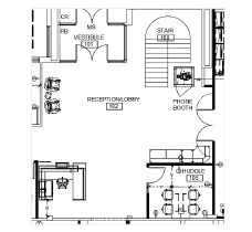 Bureau bien aménagé