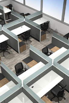 Bureau bien aménagé