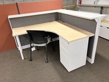 Photo of Reception desk Global Evolve, vue 1, available at Oburo in Montreal