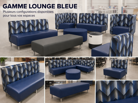 Photo de Sofa lounge Steelcase, vue 1, disponible chez Oburo à Montréal