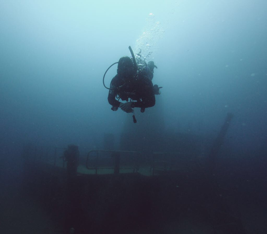 Cover photo of the dive