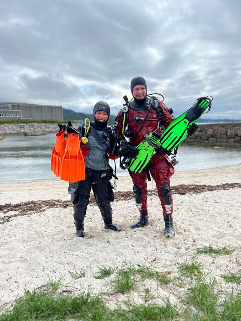 Cover photo of the dive