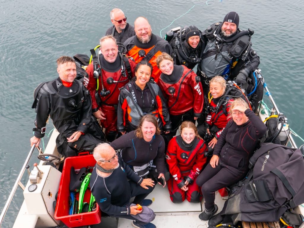 Cover photo of the dive