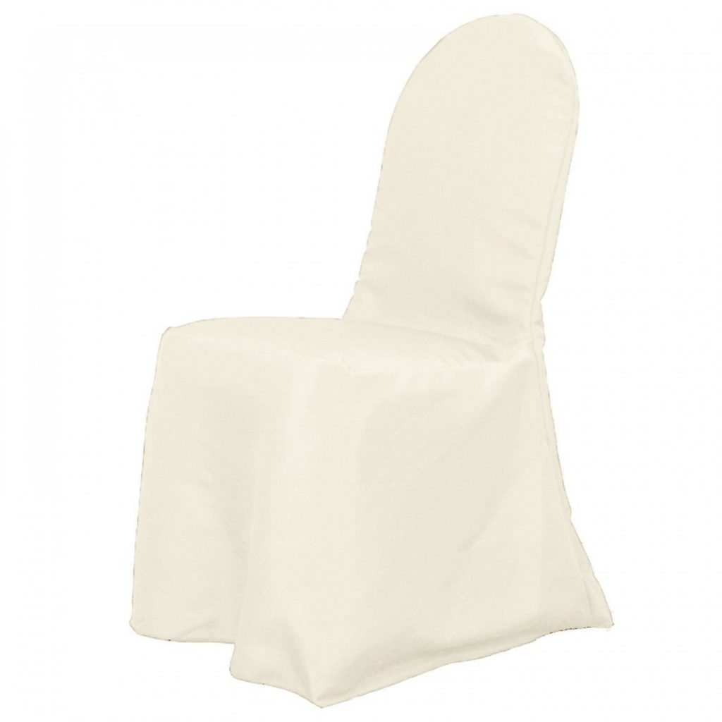 Ivory Banquet Chair Cover Ocean Tents