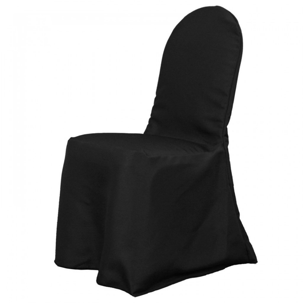 Black Banquet Chair Cover Ocean Tents