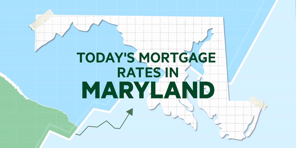 Today's mortgage and refinance rates in Maryland
