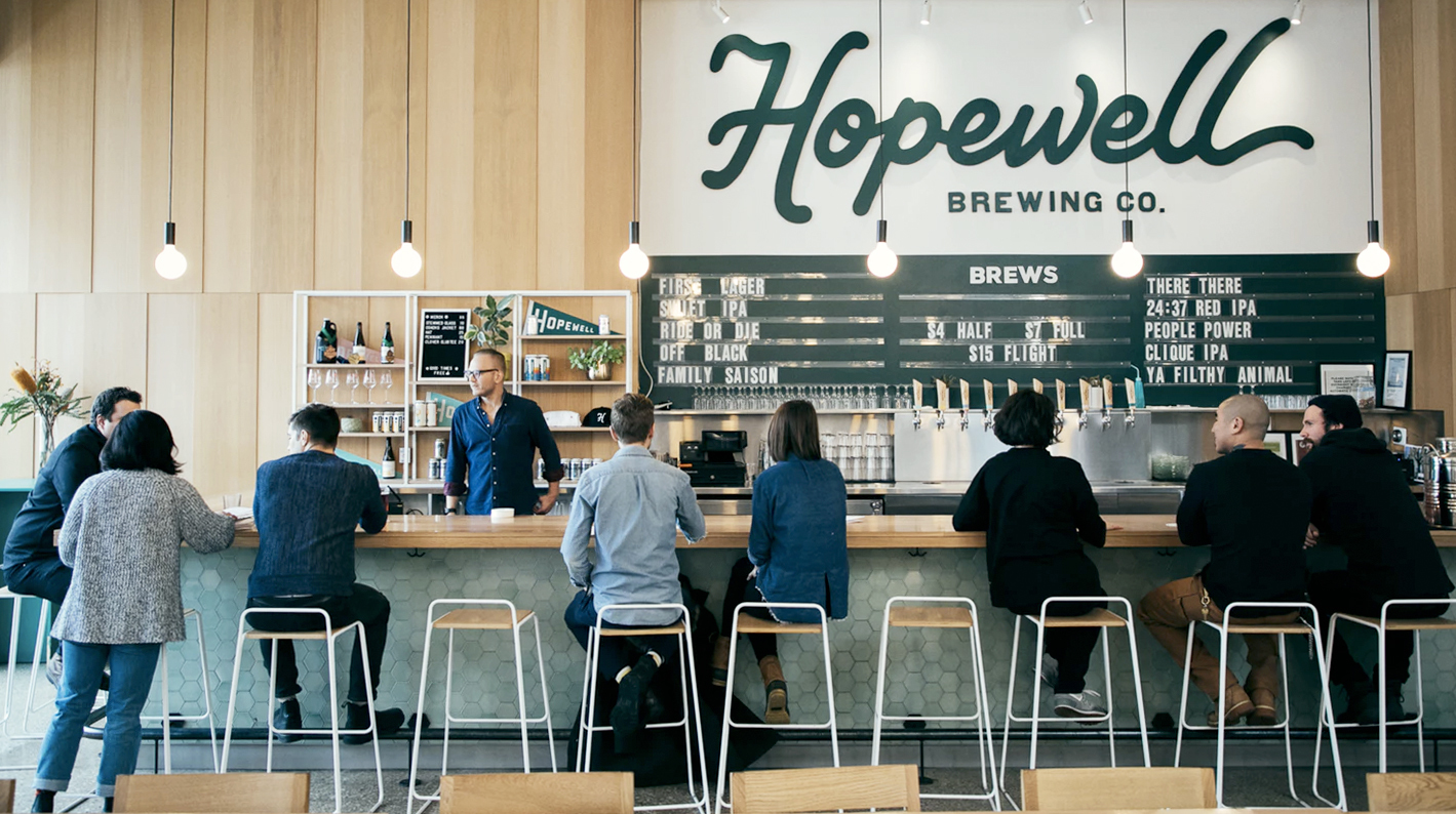 Featured Project Hopewell Brewing Company… One Design Company