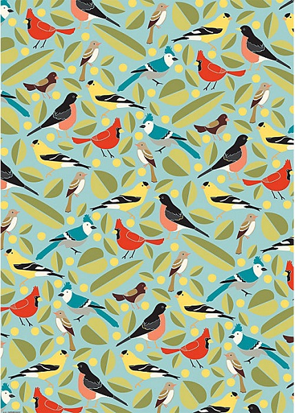 Birds Wrapping Paper