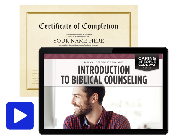 Introduction to Biblical Counseling
