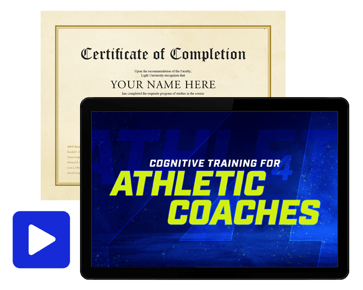 Cognitive Training for Athletic Coaches Certification Program