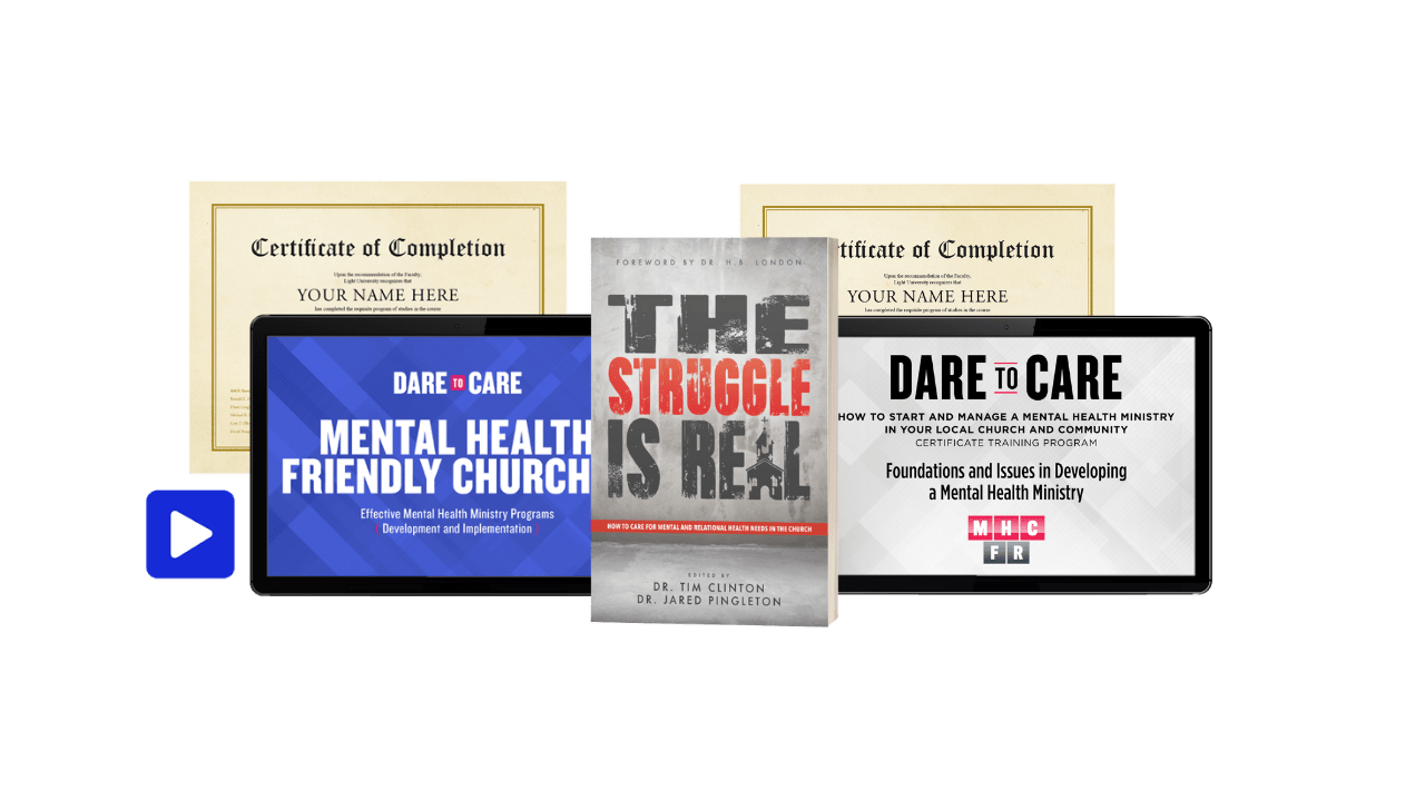 Dare to Care: Mental Heath Ministry & The Struggle is Real Bundle