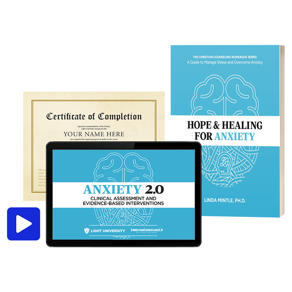 Anxiety 2.0 and Hope & Healing for Anxiety Workbook