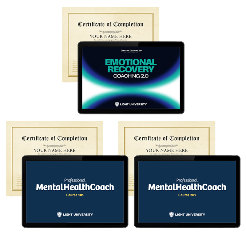 Professional Mental Health Coaching + Emotional Recovery Coaching 2.0