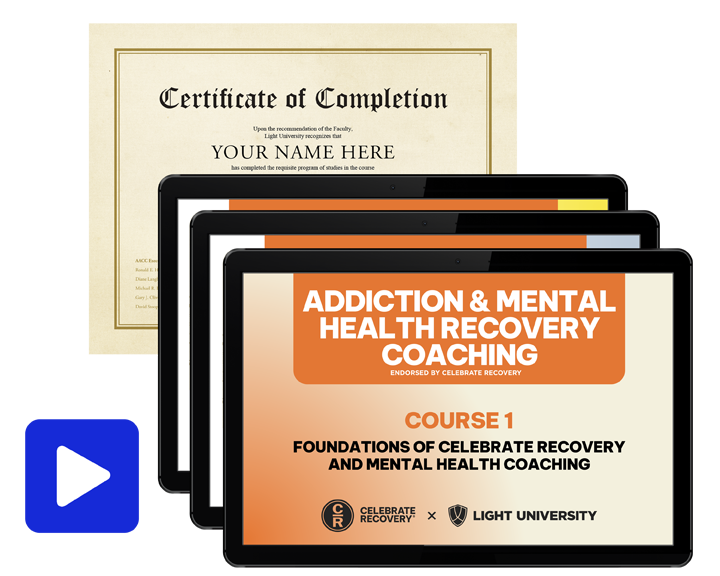 Mental Health Coach - Celebrate Recovery Bundle